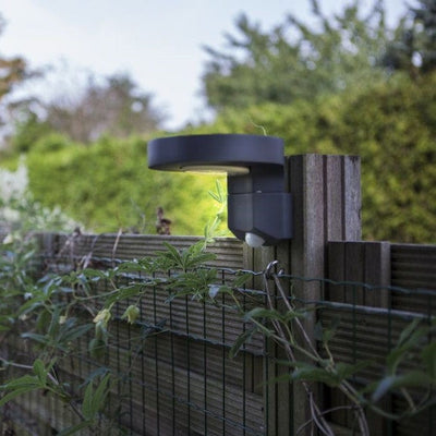 Diso LED Outdoor Solar Wall Light With PIR Sensor