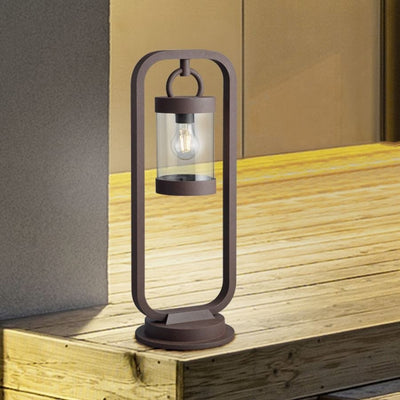 Sambesi 60cm Bollard Pedestal Lantern Light