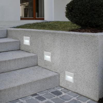 Recessed Outdoor Wall Lights