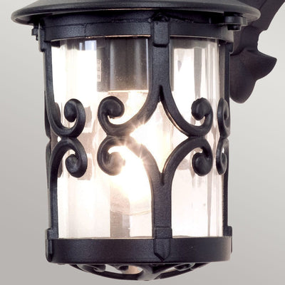 Elstead Hereford Down Lantern Outdoor Wall Light