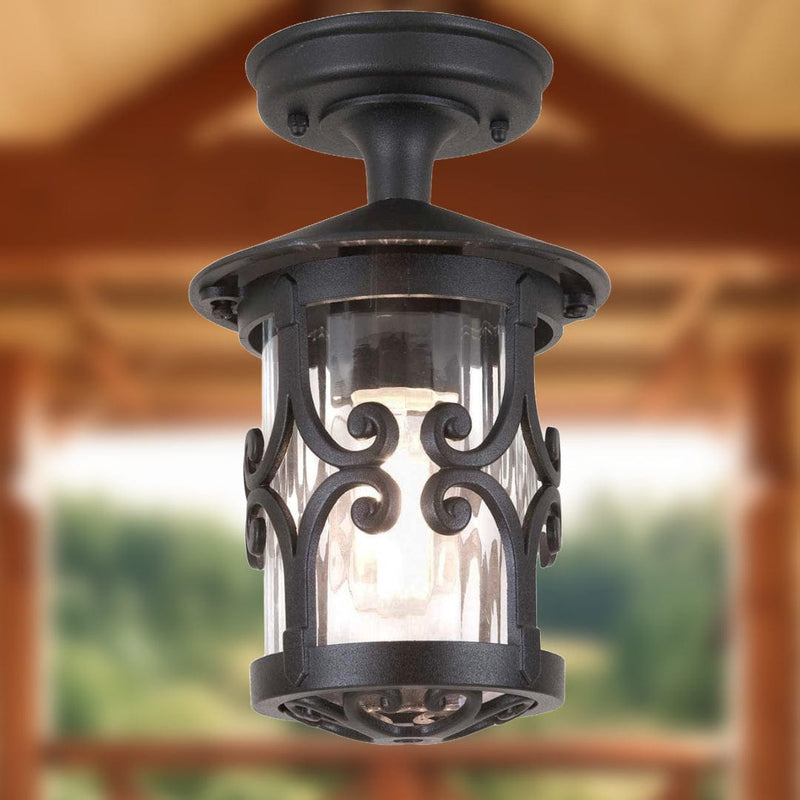 Elstead Hereford Outdoor Ceiling Lantern