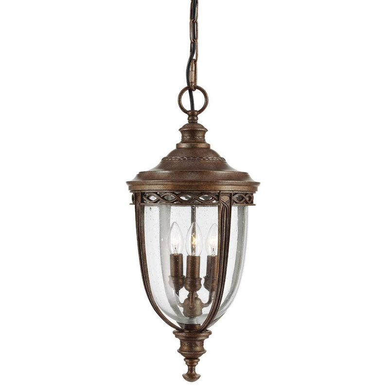 Feiss English Bridle Pendant Lantern Light Large