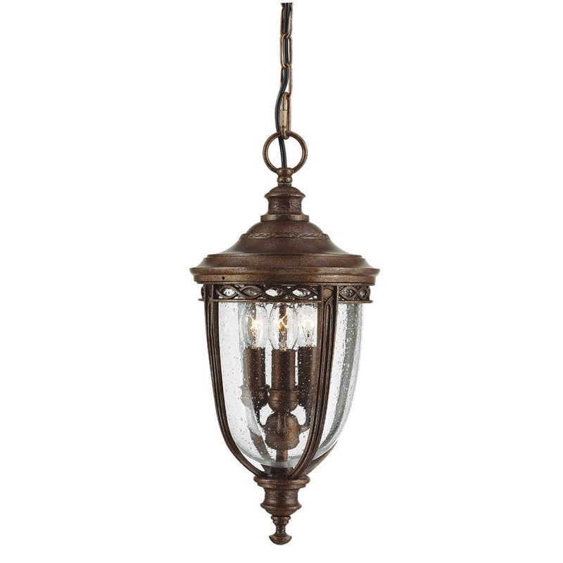 Feiss English Bridle Pendant Lantern Medium