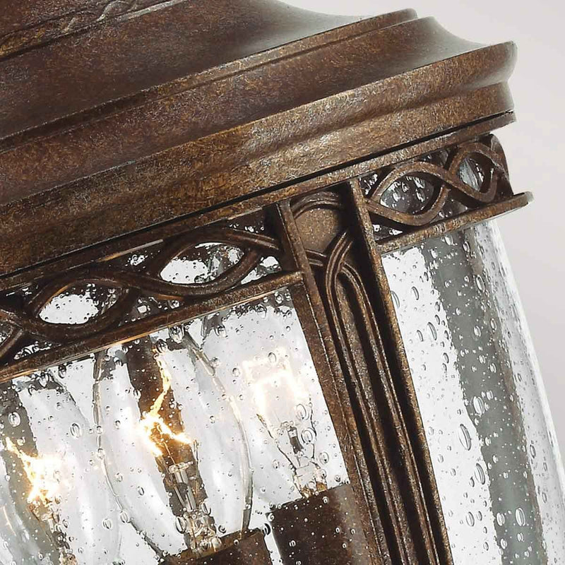 Feiss English Bridle Pendant Lantern Medium