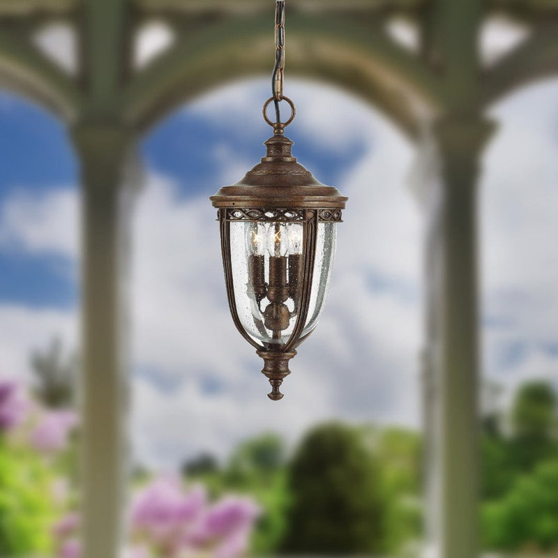 Feiss English Bridle Pendant Lantern Medium