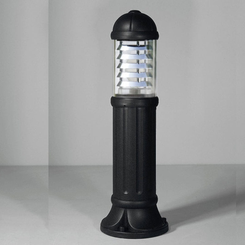 Fuamgalli Sauro 800 11W LED Bollard - Aluminium Louvre