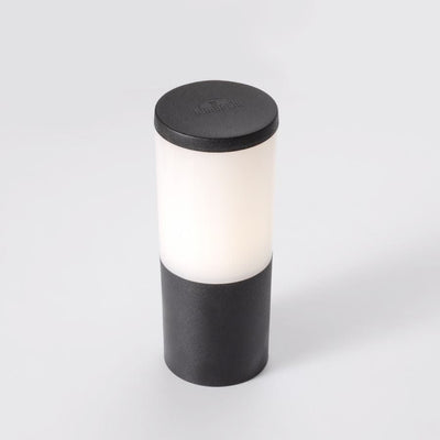 Fumagalli Amelia 25cm bollard light on a white background.