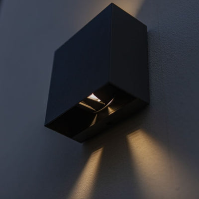 Gemini Beams Adjustable Outdoor Wall Light