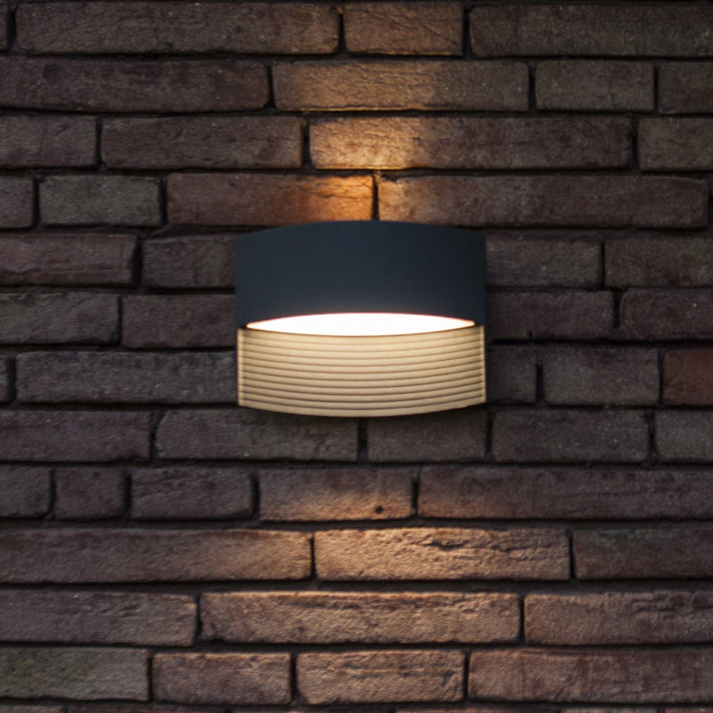 Lotus Outdoor LED Wall Light