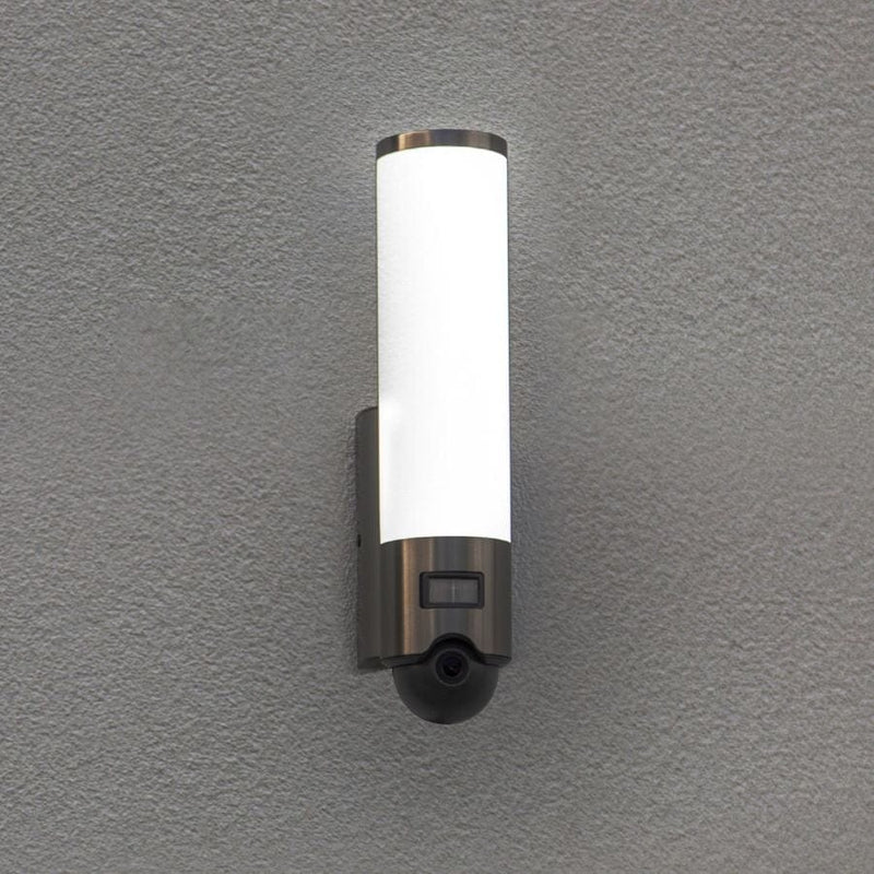 Lutec Elara HD Camera Wall Light with PIR Motion Sensor