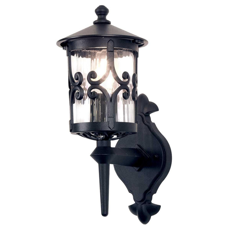 Elstead Hereford Up Lantern Outdoor Wall Light