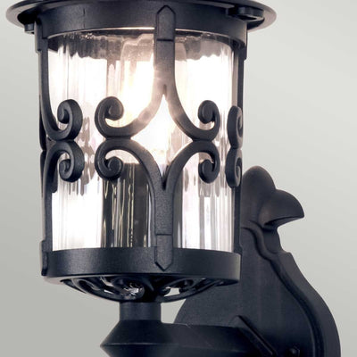 Elstead Hereford Up Lantern Outdoor Wall Light