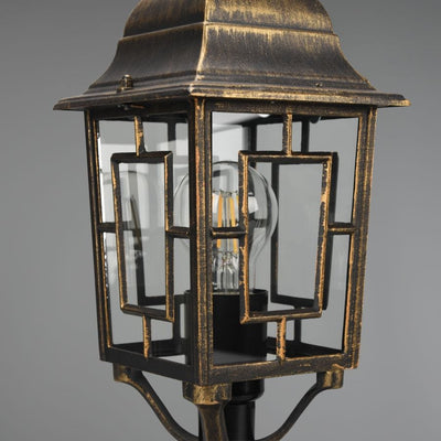 Volturno Outdoor Pedestal Lantern