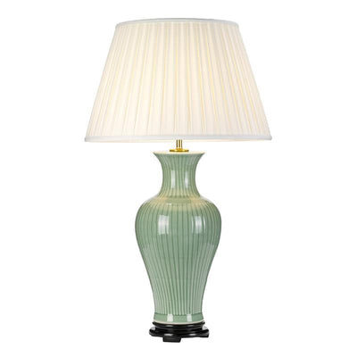 Designer's Lightbox Dalian 1 Light Table Lamp With Tall Empire Shade - DL-DALIAN-TL