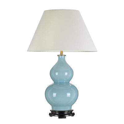 Designer's Lightbox Harbin Gourd 1 Light Table Lamp With Tall Empire - DL-HARBIN-TL-DEB