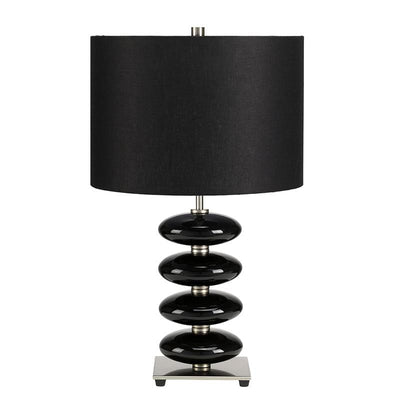 Elstead Lighting Onyx 1 Light Table Lamp - ONYX-TL-BLK