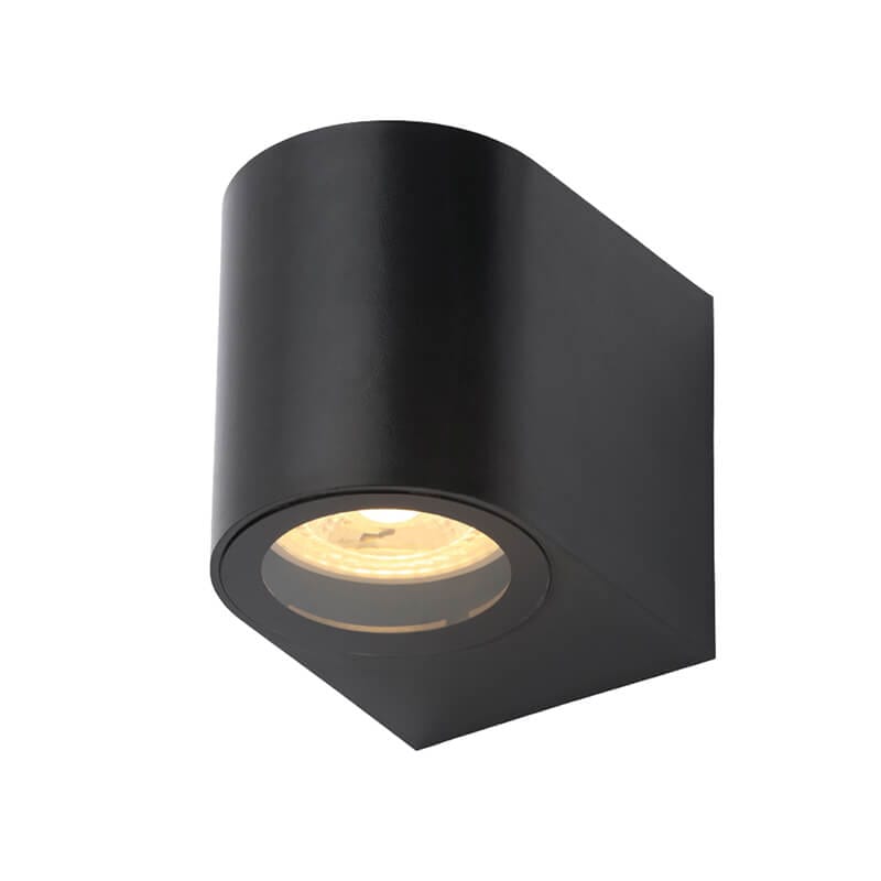 Iona Outdoor Black LED Wall Light CZ-35704-BLK