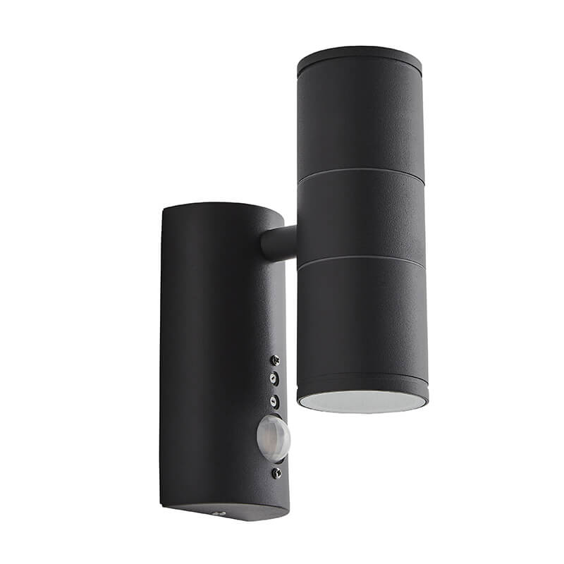 Islay Outdoor Twin Wall Light With PIR CZ-29319-ANTH