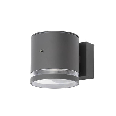 Lens SingleWall Light with Photocell ZN-34043-ANTH