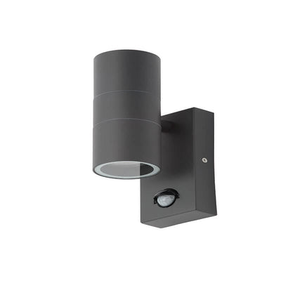 Leto Outdoor Twin Wall Light With PIR ZN-29179-ANTH