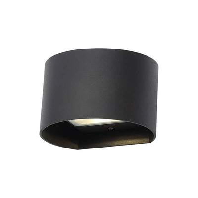 Maui Outdoor LED Up & Down Wall Light ZN-29995-BLK