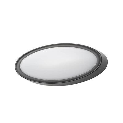 Oxford Outdoor Black LED Oval Wall Light CZ-31751-BLK