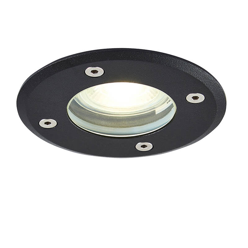 Pan Recessed Walkover Ground Light ZN-20965-BLK