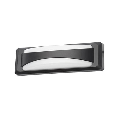 Poole Outdoor Black LED Wall Light CZ-31749-BLK