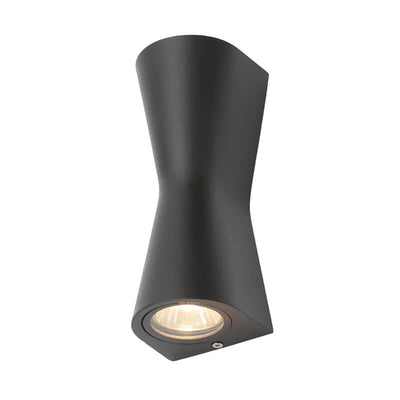 Skye Outdoor Double Cone Wall Light ZN-29347-BLK
