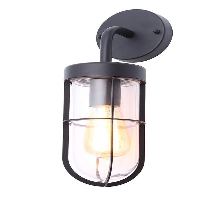Woking Outdoor Caged Wall Light ZN-31807-TBLK