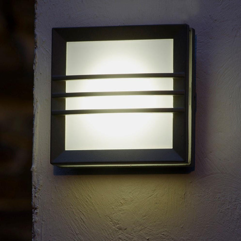 Lutec Seine Square LED Wall Light - Detailed - 6334102118