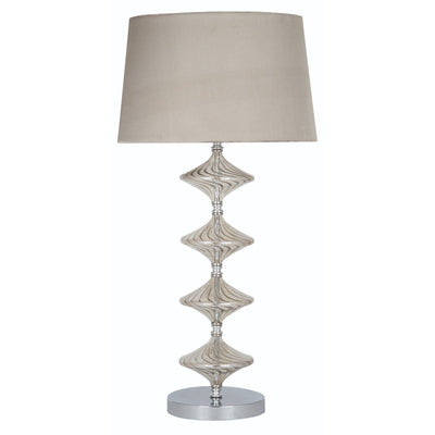 Pacific Lifestyle Gabby Lustre Metal and Glass Table Lamp - PL-30-044-LS-C