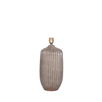 Pacific Lifestyle Aphaia Textured Glazed Grey Stoneware Table Lamp - PL-30-648-BO