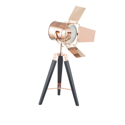 Pacific Lifestyle Hereford Copper and Black Tripod Table Lamp - PL-30-743-C