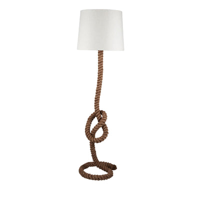 Pacific Lifestyle Rope Knot and Jute Floor Lamp - PL-32-077-K