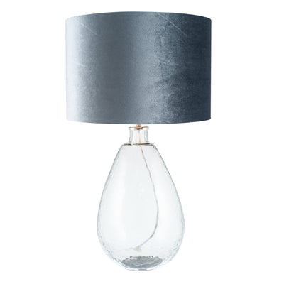 Pacific Lifestyle Savannah Tall Organic Clear Glass Table Lamp - PL-30-695-BO