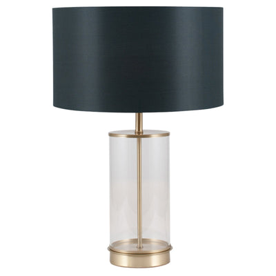 Pacific Lifestyle Westwood Clear Glass and Champagne Metal Table Lamp - PL-30-438-BO