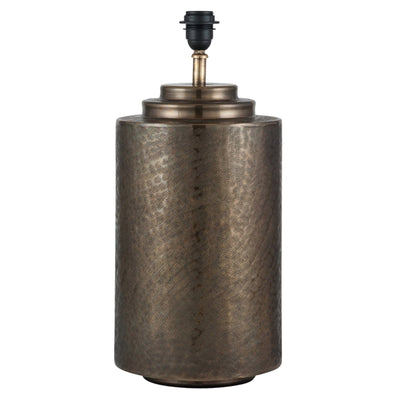 Pacific Lifestyle Zuri Large Antique Brass Metal Pot Table Lamp - PL-30-472-BO